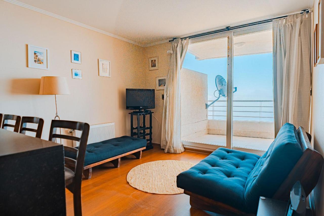 Hermoso Departamento Con Insuperable Vista Al Mar Apartment Vina del Mar Ngoại thất bức ảnh