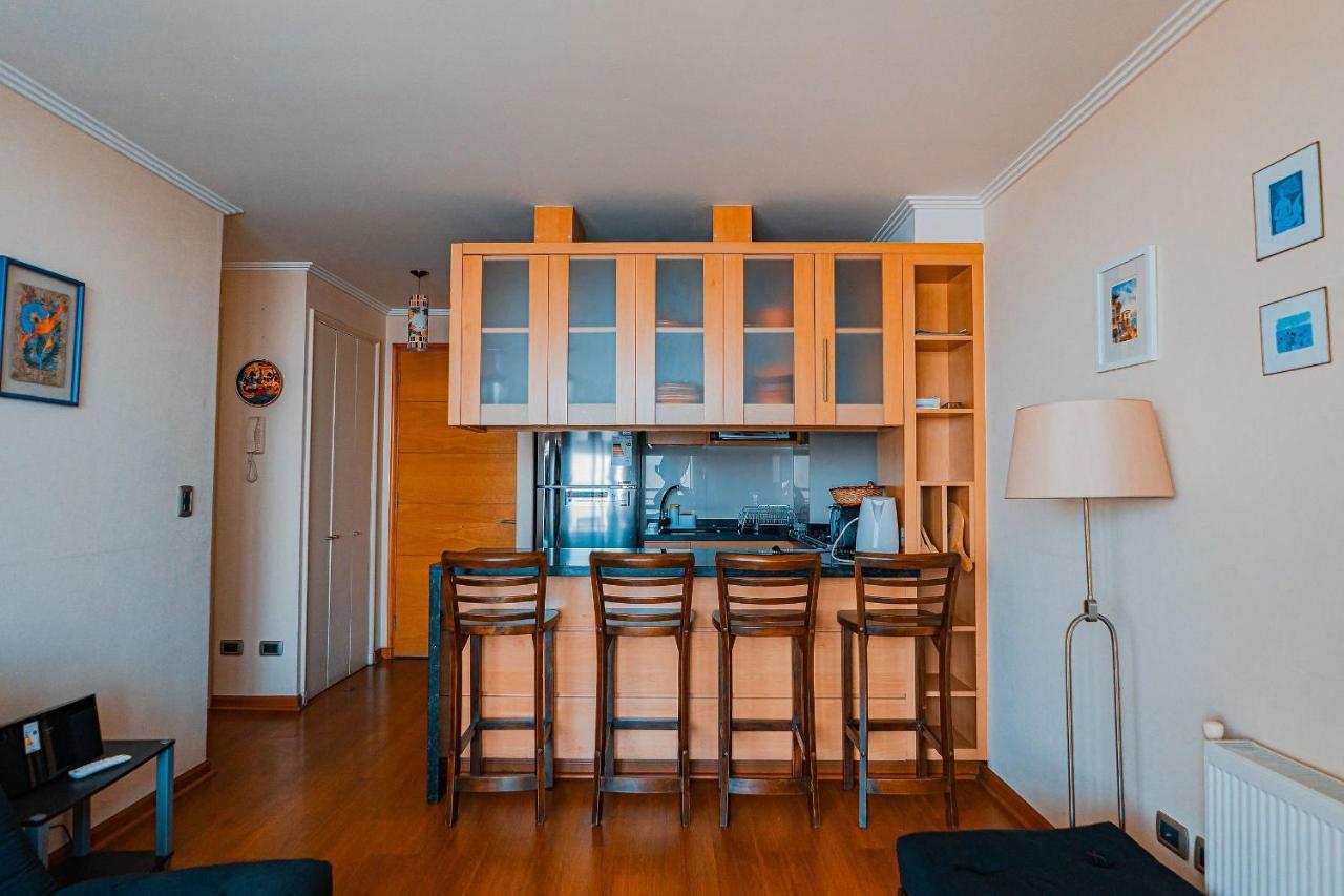 Hermoso Departamento Con Insuperable Vista Al Mar Apartment Vina del Mar Ngoại thất bức ảnh
