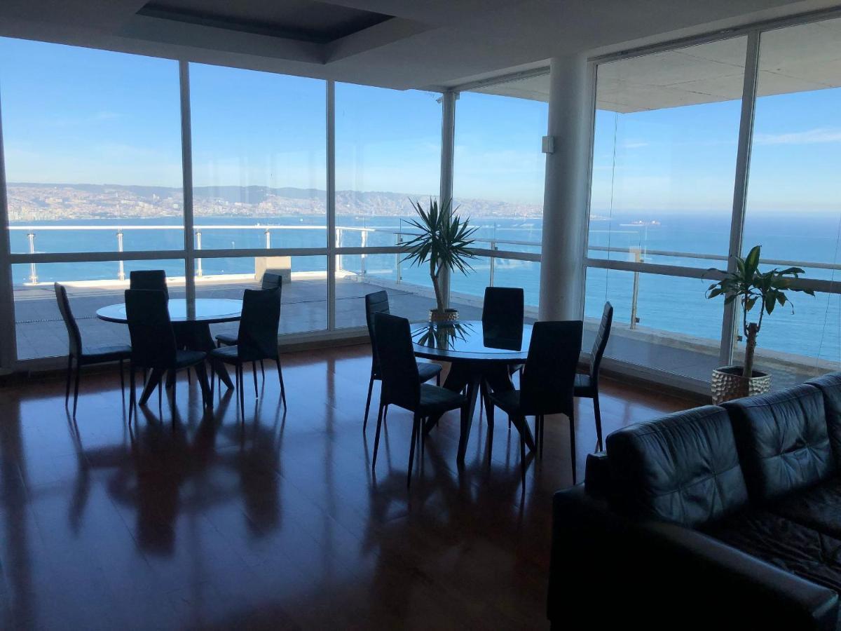 Hermoso Departamento Con Insuperable Vista Al Mar Apartment Vina del Mar Ngoại thất bức ảnh