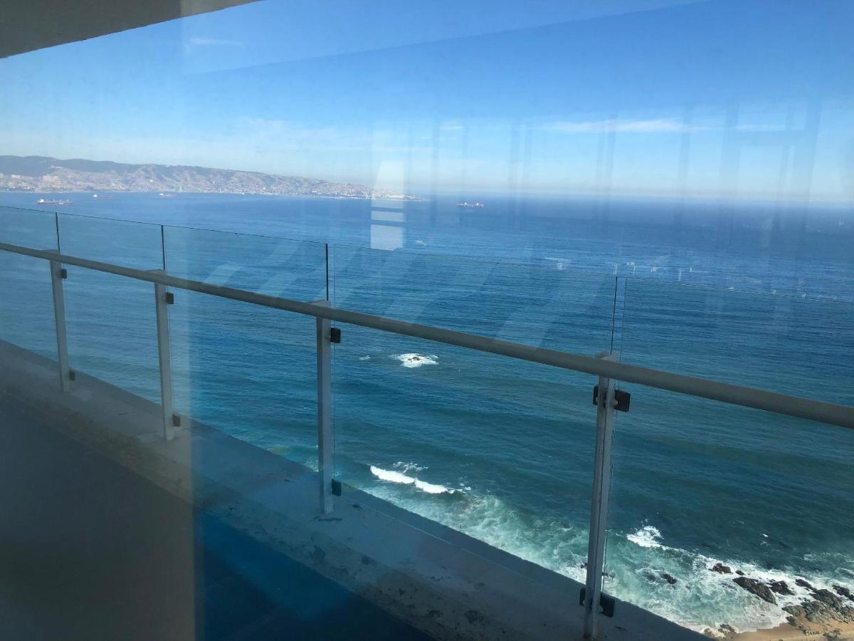 Hermoso Departamento Con Insuperable Vista Al Mar Apartment Vina del Mar Ngoại thất bức ảnh